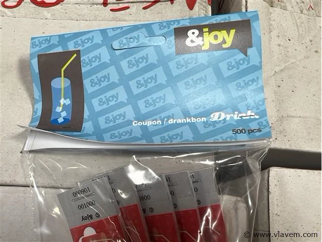 Partij drankbonnetjes - afbeelding 1 van  3