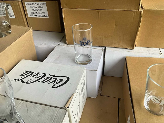 Partij drinkglazen sterke drank glas (1080x) - afbeelding 10 van  11