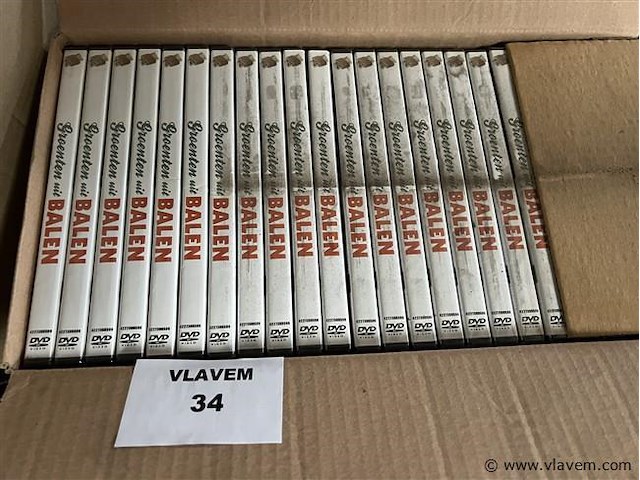 Partij dvd's enz., (zonder pallet) - afbeelding 1 van  3