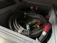 Partij elektrokabel, absorptie materiaal en chemieslangen 1duim - afbeelding 1 van  4