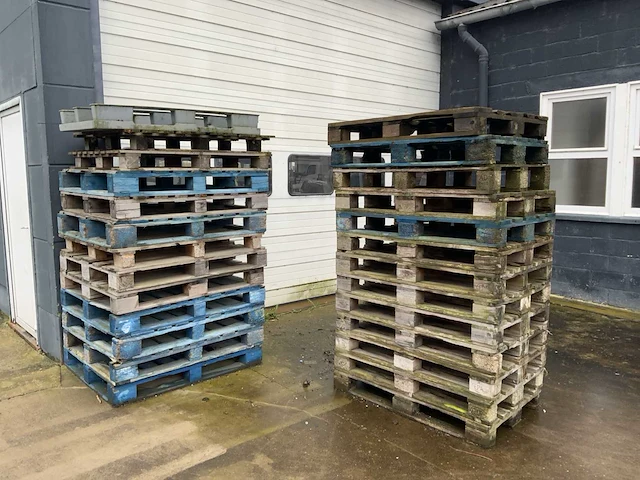 Partij euro pallets - afbeelding 3 van  4