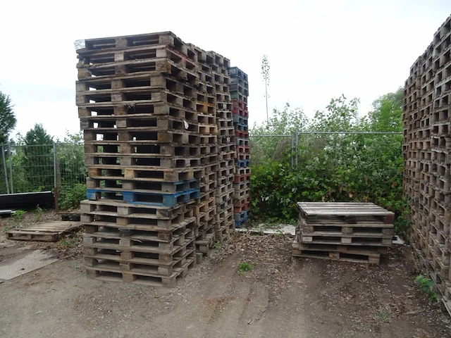 Partij euro-palletten - afbeelding 2 van  3
