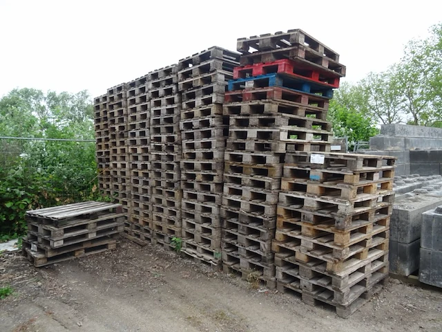 Partij euro-palletten - afbeelding 3 van  3