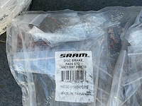 Partij fiets accessoires (velglinten, remblokjes, framebeugels) - afbeelding 3 van  5