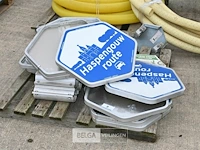 Partij fietsroute borden divers - afbeelding 1 van  1