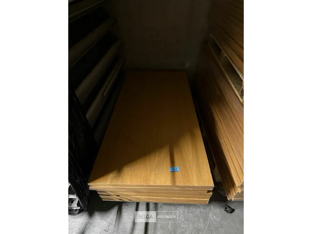 Partij fineerbladen l160xb80xd3 cm ± 44 st - afbeelding 4 van  4