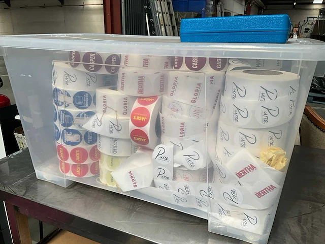 Partij food-stickers - afbeelding 1 van  8