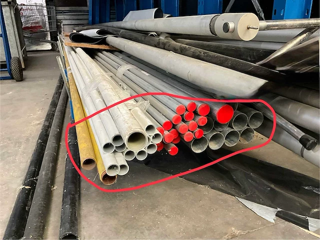 Partij gasbuizen + pvc buizen - afbeelding 2 van  9