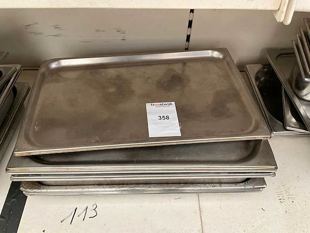Partij gastronorm bakken (7x) - afbeelding 1 van  1