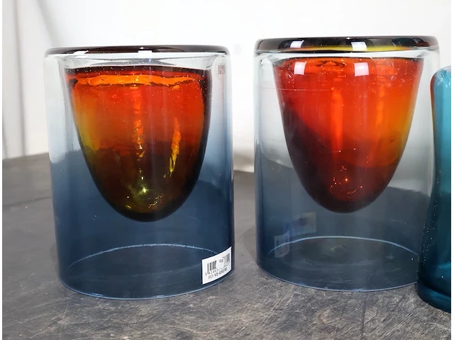 Partij gekleurd glas (x10) - afbeelding 5 van  5