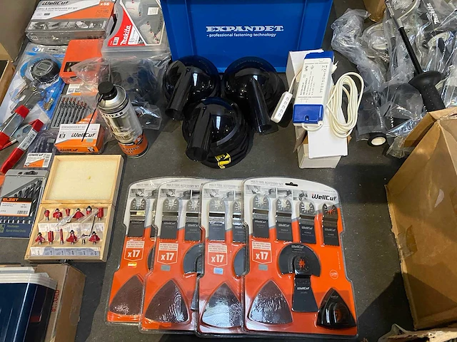Partij gereedschap en toebehoren van makita, wellcut, festool, dewalt, etc. - afbeelding 9 van  11