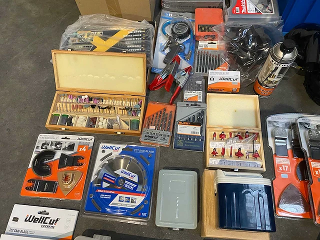 Partij gereedschap en toebehoren van makita, wellcut, festool, dewalt, etc. - afbeelding 10 van  11