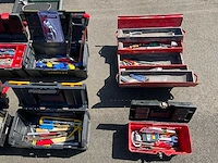 Partij gereedschapskoffers ca. 14 stuks , inclusief handgereedschap - afbeelding 5 van  12