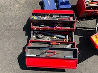 Partij gereedschapskoffers ca. 14 stuks , inclusief handgereedschap - afbeelding 8 van  12