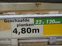 Partij geschaafde planken - afbeelding 3 van  4
