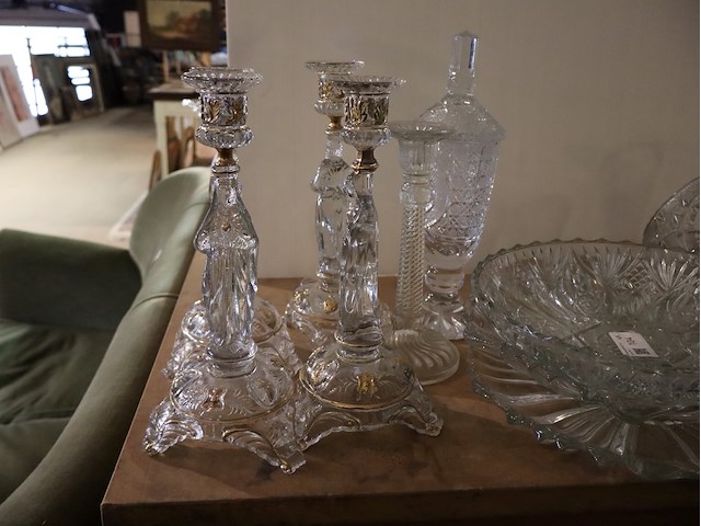 Partij geslepen glas - afbeelding 2 van  4