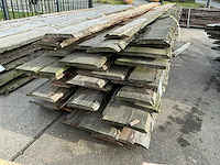 Partij gezaagde boomstamplanken - afbeelding 4 van  4