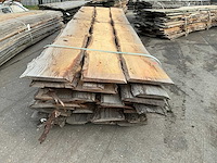 Partij gezaagde boomstamplanken - afbeelding 4 van  4