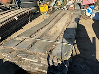 Partij gezaagde planken eik - afbeelding 3 van  4