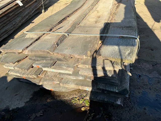 Partij gezaagde planken eik - afbeelding 4 van  4