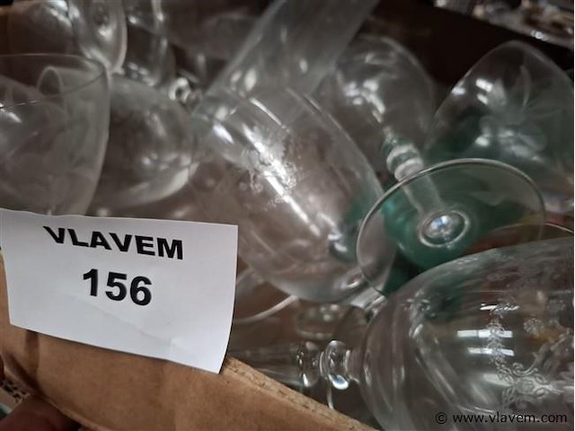 Partij glaswerk - afbeelding 1 van  2