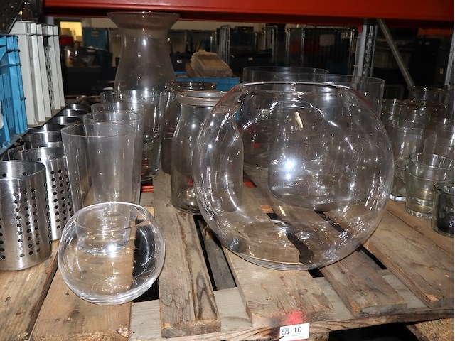 Partij glazen decoratie - afbeelding 1 van  3