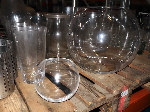 Partij glazen decoratie - afbeelding 2 van  3