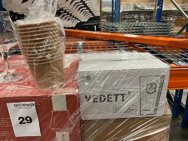 Partij glazen en bekers - afbeelding 4 van  5