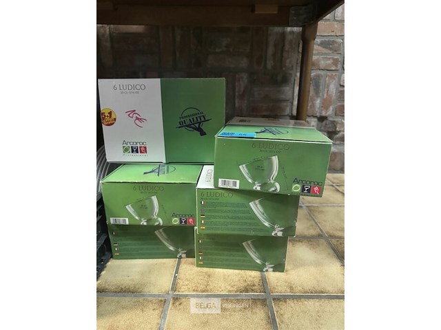 Partij glazen ludico - afbeelding 2 van  7