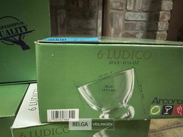 Partij glazen ludico - afbeelding 5 van  7