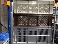 Partij glazen op kar - afbeelding 3 van  4