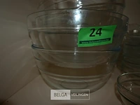 Partij glazen schalen - afbeelding 5 van  5