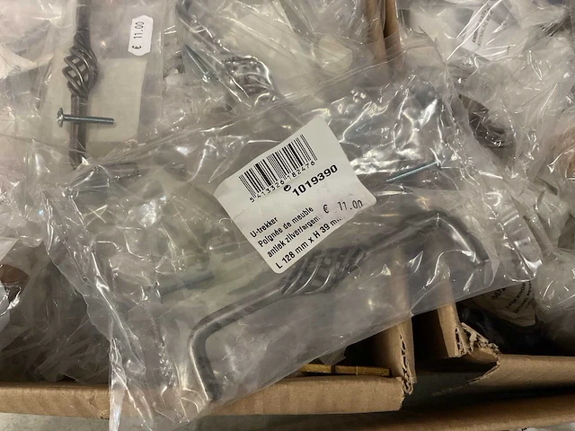 Partij greepjes deels inox - afbeelding 2 van  9