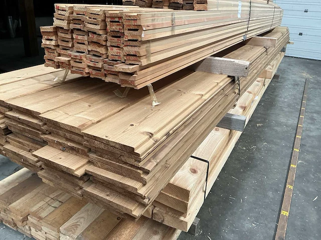 Partij grenen en ceder hout - afbeelding 3 van  6