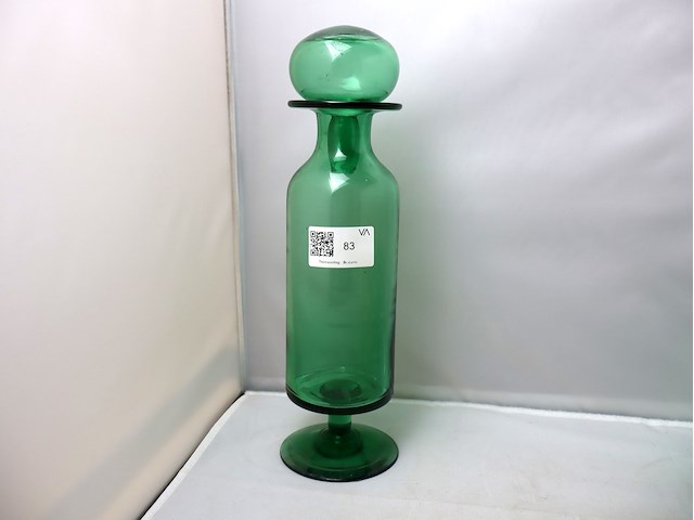 Partij groen glaswerk - afbeelding 5 van  5