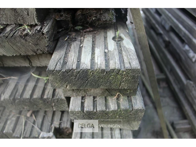 Partij hardhouten / bankirai planken - afbeelding 3 van  7
