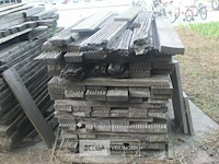 Partij hardhouten / bankirai planken - afbeelding 4 van  7