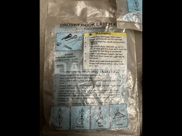 Partij hijs toebehoren crosby kuplex - afbeelding 7 van  9