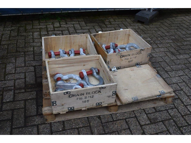Partij hijsmateriaal - afbeelding 1 van  1
