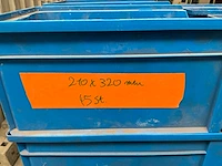 Partij hilti isolatiepluggen - magazijnsorteerbakken - ronde partytafels - afbeelding 2 van  18
