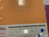 Partij hoeslakens diverse maten en kleuren ± 30 stuks - afbeelding 4 van  6