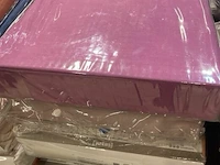 Partij hoeslakens diverse maten en kleuren ± 30 stuks - afbeelding 6 van  6