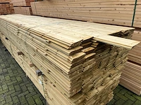Partij hout 145x18x4800mm 224 stuks nieuw - afbeelding 1 van  1