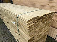 Partij hout 145x28x4800mm 140 stuks nieuw - afbeelding 1 van  1