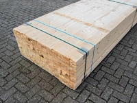 Partij hout 22x45x3900mm 100 stuks nieuw - afbeelding 1 van  1