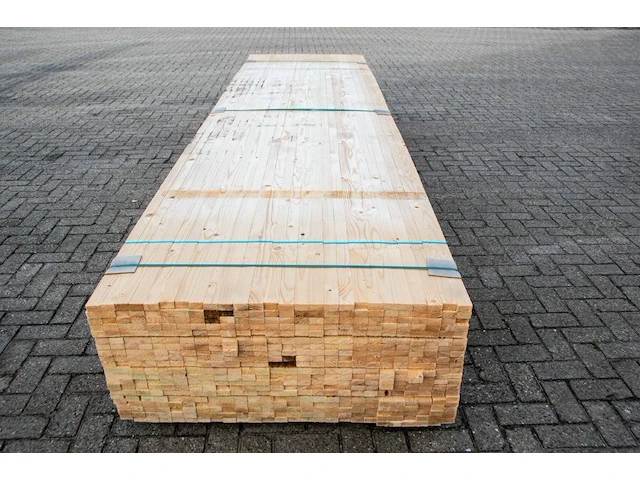 Partij hout 22x45x3900mm 275 stuks - afbeelding 1 van  1
