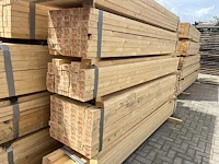 Partij hout 50x100x3900mm 77 stuks nieuw - afbeelding 1 van  1