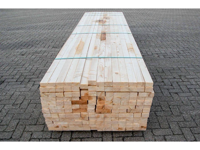 Partij hout 50x70x3000mm 78 stuks - afbeelding 1 van  1