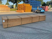 Partij hout me vuren zweeds rabat 5000x195x11/22mm 168 stuks nieuw - afbeelding 1 van  1