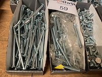 Partij houtbouten en houtschroeven - afbeelding 2 van  7